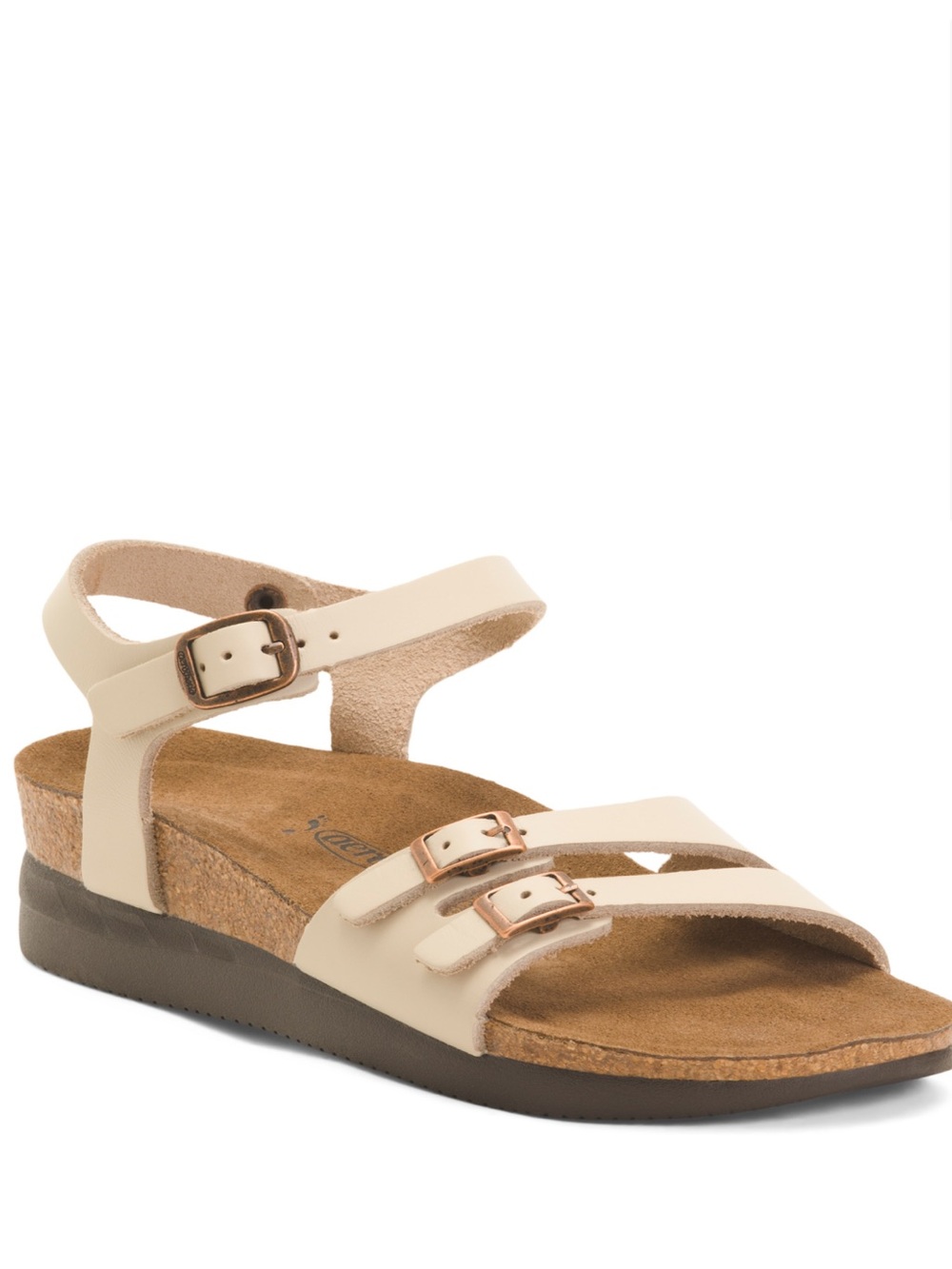 NWT Aerothotic Leather Whitney Comfort Wedge Sandal 37